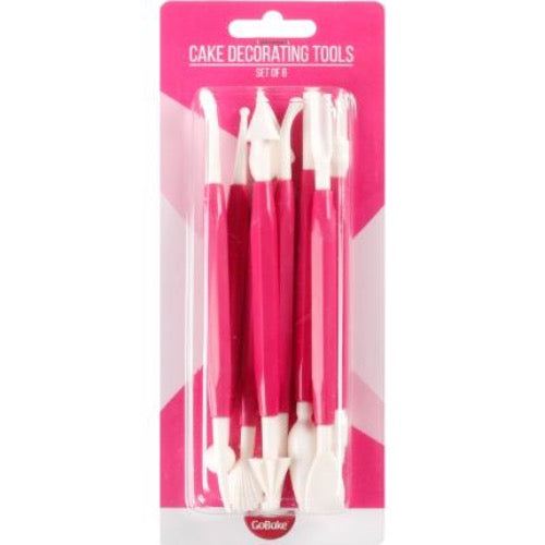 GoBake Cake Decorating Modelling Tool Set 8 Pieces