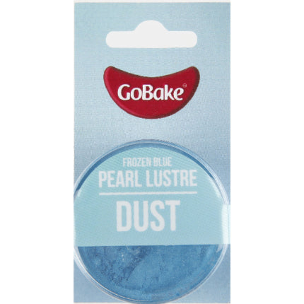 GoBake Frozen Blue Pearl Lustre Dust 2g