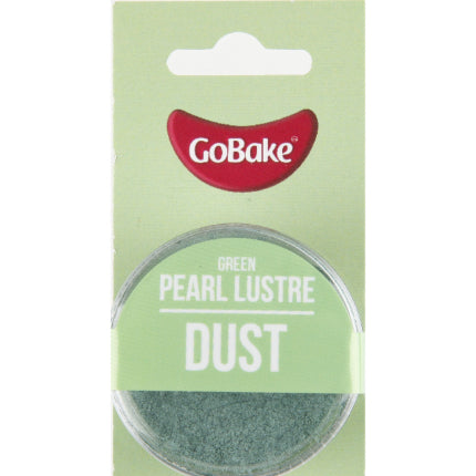 GoBake Green Pearl Lustre Dust 2g