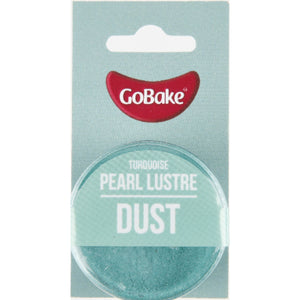 GoBake Turquoise Pearl Lustre Dust 2g
