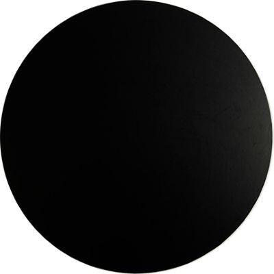 GoBake Round Black 6 Inch (150mm) Cake Board 4mm Thick Masonite