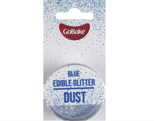 GoBake Blue Edible Glitter Dust 2g
