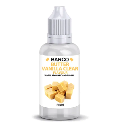 Barco Butter Vanilla Clear Flavour 30ml