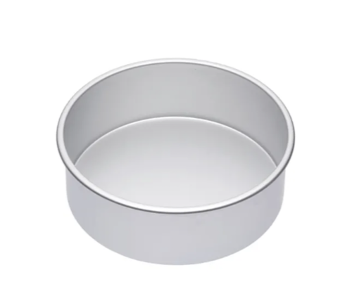 Cake Pan Cake Tin Aluminium Anodised 5 Inch Round 3 Inch Deep 