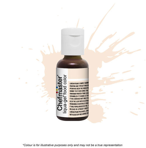 Chefmaster Fleshtone Liqua-Gel Food Colour 0.70oz/20g