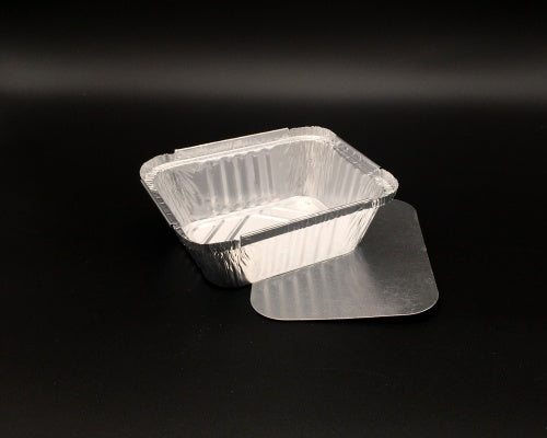 Foil Tiny Hangi Tray & Lid Set 150x119x51mm | 50/Pack