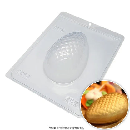 BWB Quilted Pattern Easter Egg Chocolate Mould