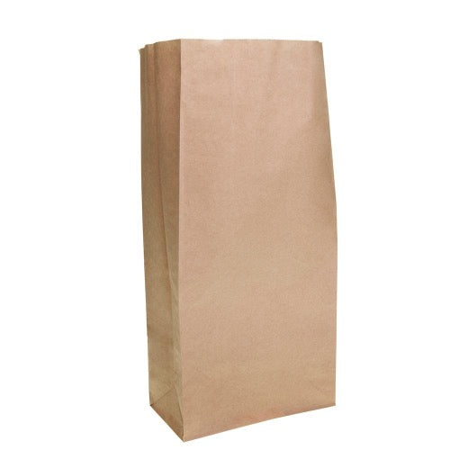 Block Bottom Paper Bag #3 Heavy Duty 185x380x100mm (Each)