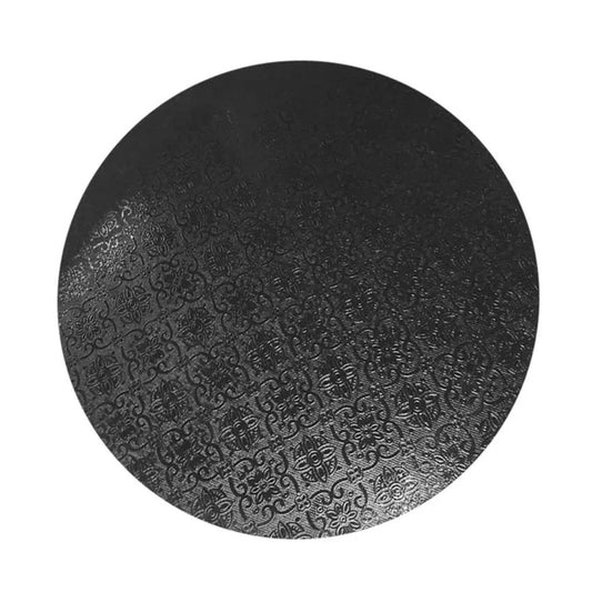 Cake Board Round Black 11 Inch | 6mm Thick MDF