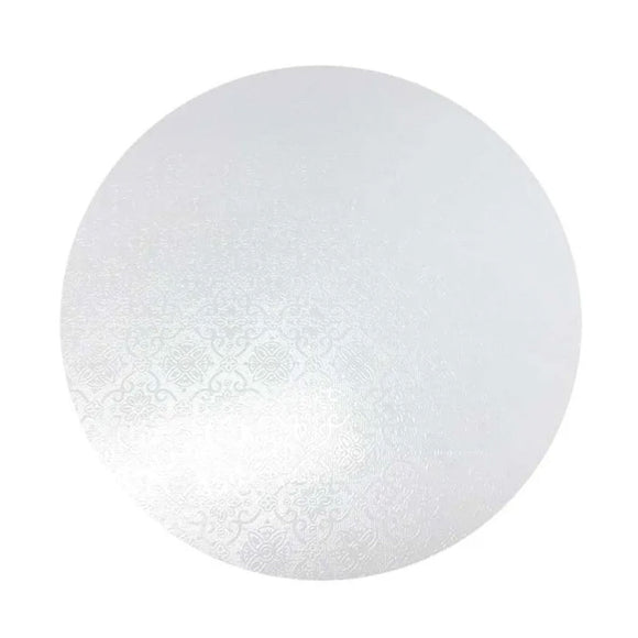 Cake Board Round White 7 Inch | 6mm Thick MDF