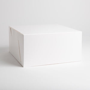 Standard White Cake Box 7x7x4 Inch Tall (180x180x102mm Tall)