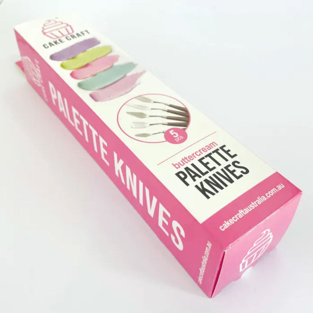 packaging for the buttercream palette knife set