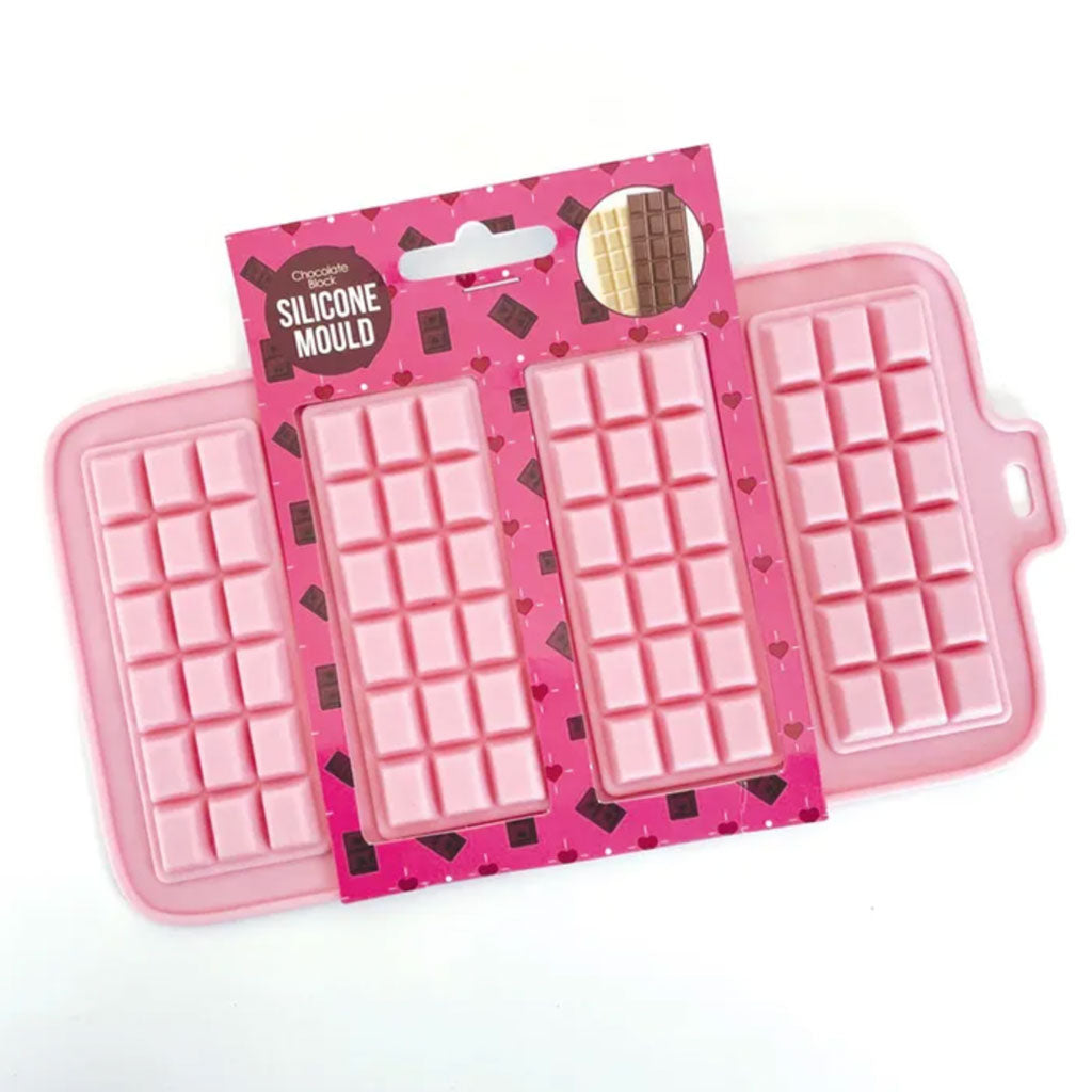 hangsell packaging for the chocolate block silicone mould