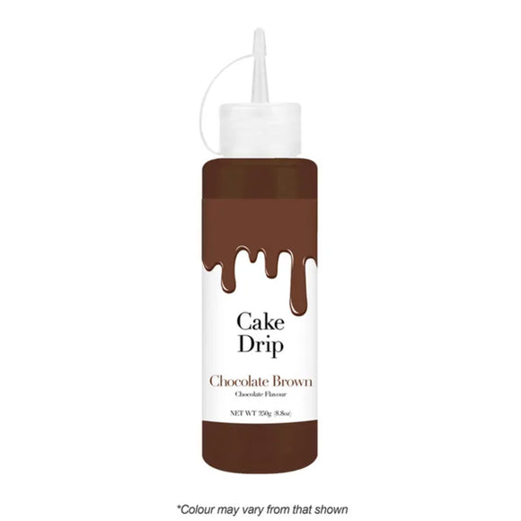 Cake Craft Chocolate Brown Chocolate Flavoured Cake Drip in bottle with top for easy pouring