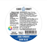 Cake Craft Fondant Dark Blue 200g | BB 03/25