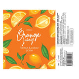 Nutritional Information for the Orange Juicy Flavour & Colour Paste