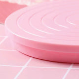 side of pink mini cookie turntable
