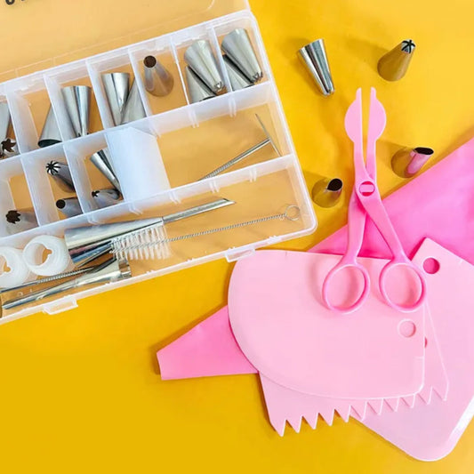 Cake Craft Piping Tip Set 36 Piece Set
