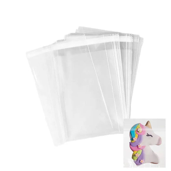Cake Craft Self Sealing Cello Bags 120x120mm 100/Pack