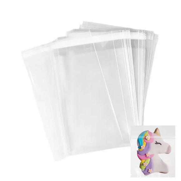 Cake Craft Self Sealing Cello Bags 120x200mm 100/Pack