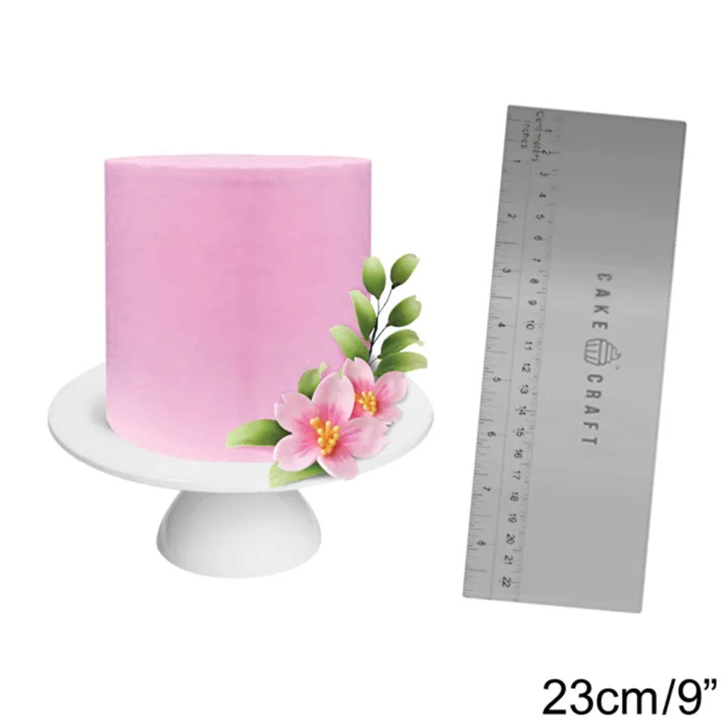 Cake Craft Stainless Steel Scraper 9 Inch (23cm)