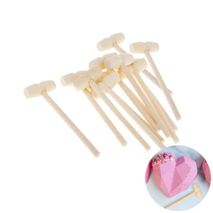 Cake Craft Wooden Smash Hammers 12/Pack