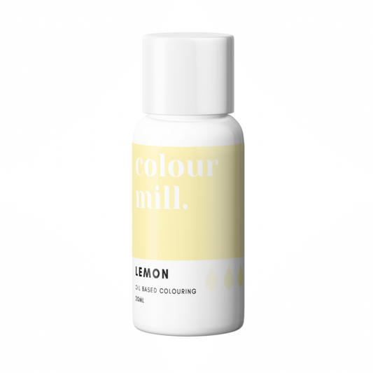 Colour Mill Lemon Yellow Oil Based Food Colouring 20ml