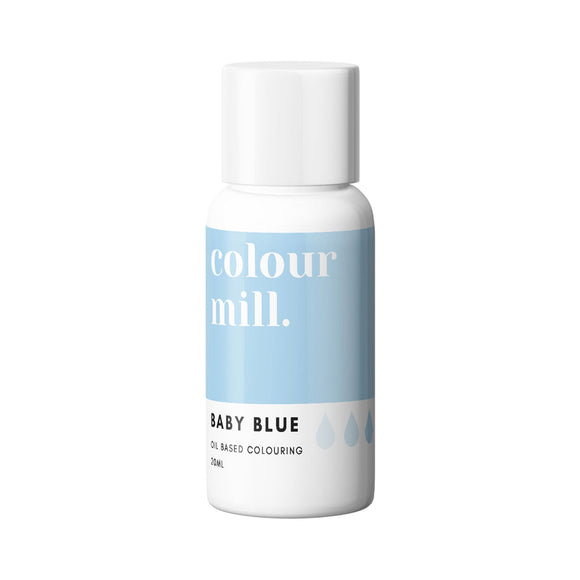 Colour Mill Baby Blue Oil Based Food Colouring 20ml