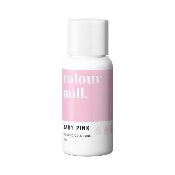 Colour Mill Baby Pink Oil Based Food Colouring 20ml
