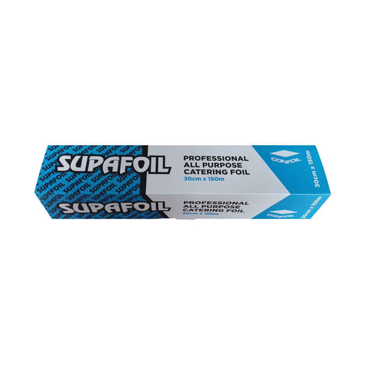 con foil all purpose supafoil catering foil roll 30cm x 150m long