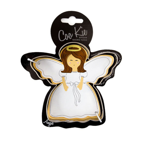 Coo Kie Angel shaped Stainless Steel Cookie cutter