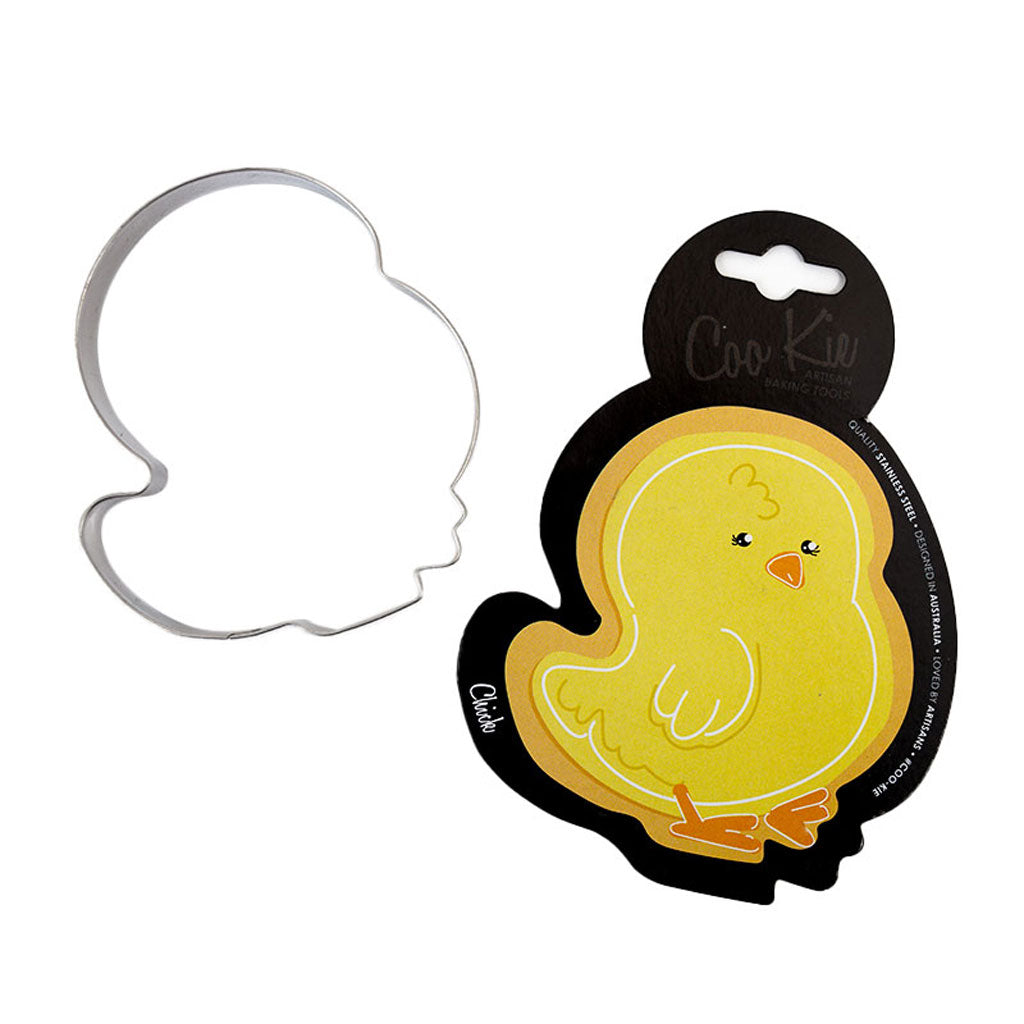 stainless steel chick chicken cookie cutter