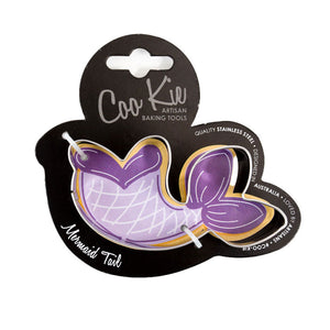 stainless steel mermaid tail shaped cookie cutter
