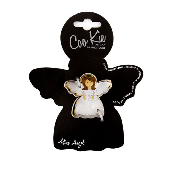 stainless steel mini angel shaped cookie cutter