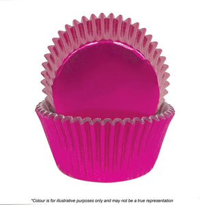 Cake Craft Foil Pink Baking Cups 72/Pack