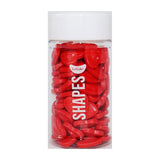 GoBake Candy Shapes Jumbo Red Hearts in easy to use jar