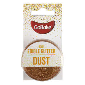 GoBake Edible Glitter Dust Gold 2g