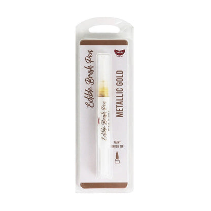 GoBake Edible Brush Pen Metallic Gold