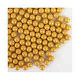GoBake Sugar Pearls 7mm Pearl Gold 80g