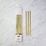 GoBake Candles Super Tall 18cm Gold 12/Pack
