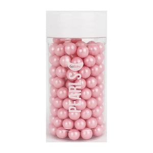 GoBake Sugar Pearls 7mm Pearl Pink 80g | BB 10/24