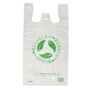 Reusable Ikon Singlet Handle Bags 70mu Large 500/Ctn