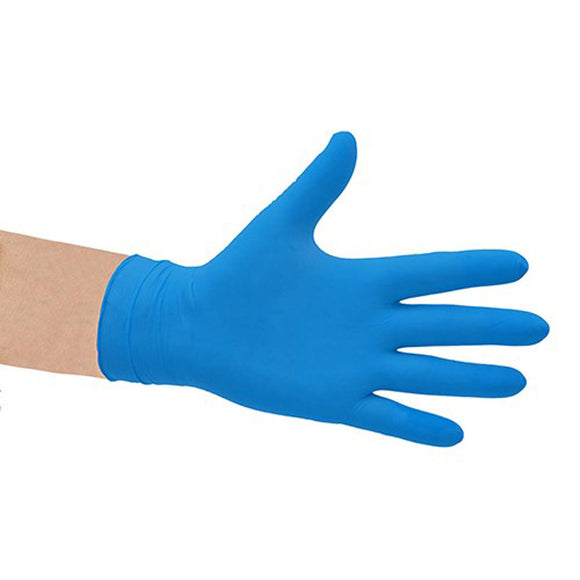 Pomona Vitrile Blue Polymer Blend Soft Touch Powder Free Gloves Medium 100/Pack