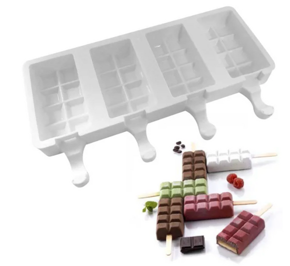 Cake Craft Ice Block/Cube Popsicle Silicone Mould