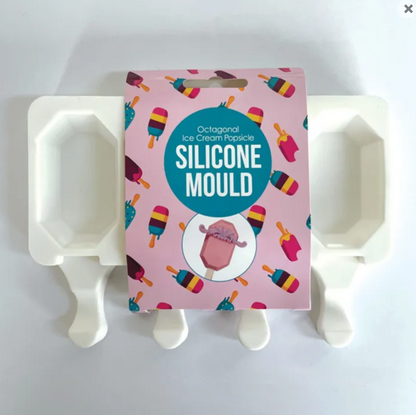 Cake Craft Octagonal Ice Cream Popsicle Silicone Mould