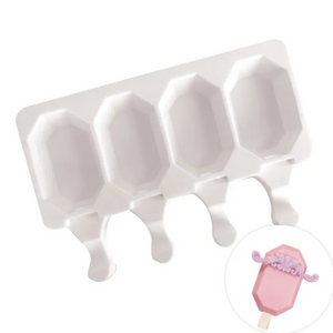 Cake Craft Octagonal Ice Cream Popsicle Silicone Mould