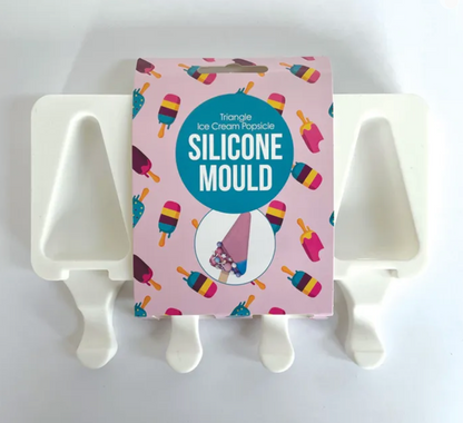 Cake Craft Triangle Ice Cream Popsicle Silicone Mould