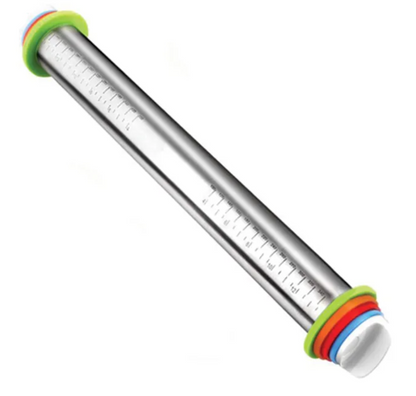 Cake Craft Stainless Steel Adjustable Rolling Pin