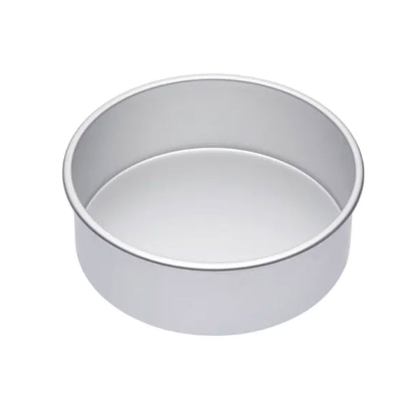 9 Inch Round aluminium anodised Cake Pan with 3 Inch high Sides 