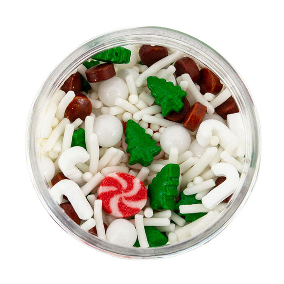 Sprinks Baby its cold outside Christmas sprinkle mix 70g top jar